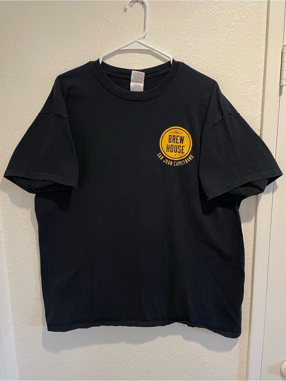 The Brew House San Juan Capistrano Tee Black XL Craft Beer Brewery Graphic 🍺